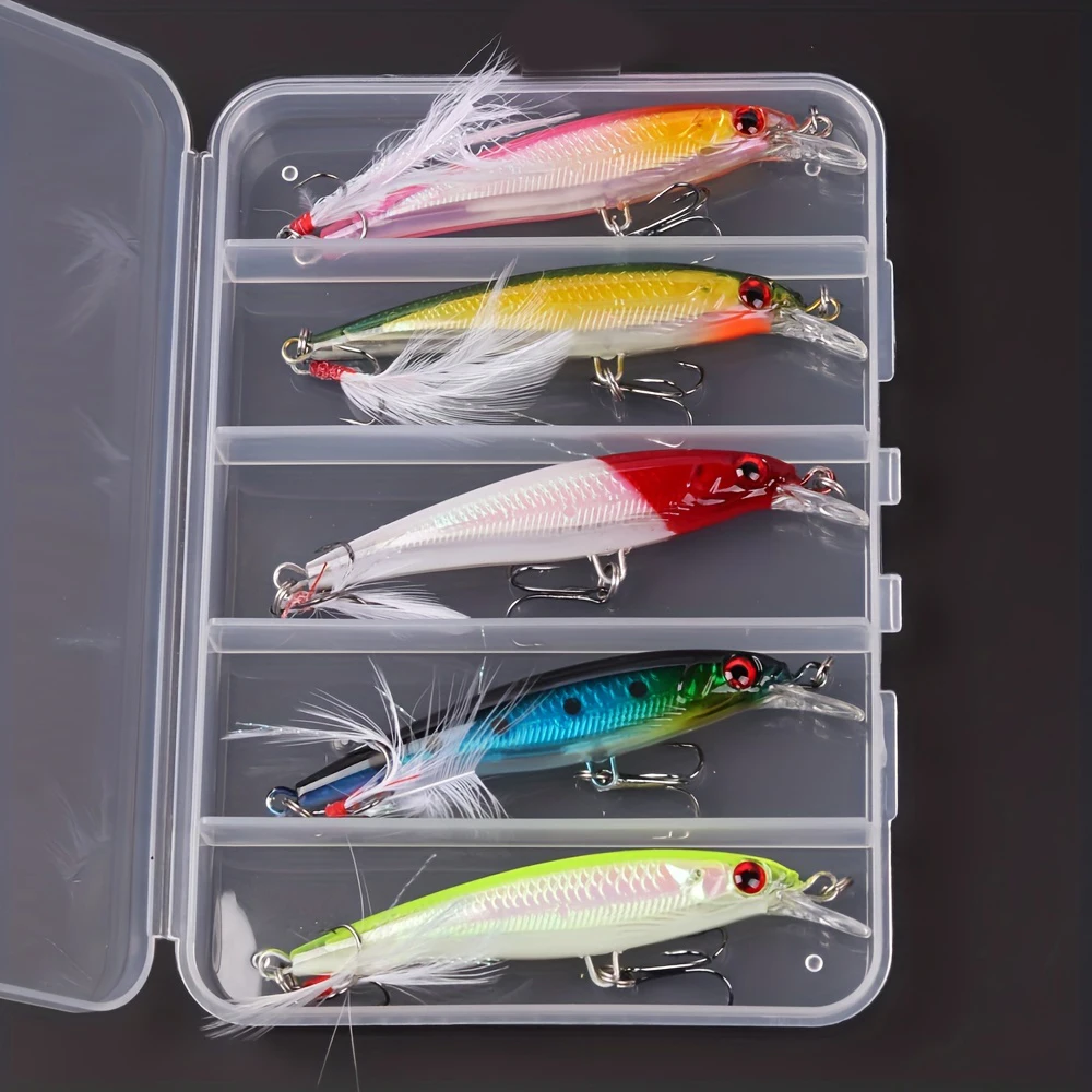 Fishing Lure Box - 레이저 3D 눈 바이오닉 미노우 낚시