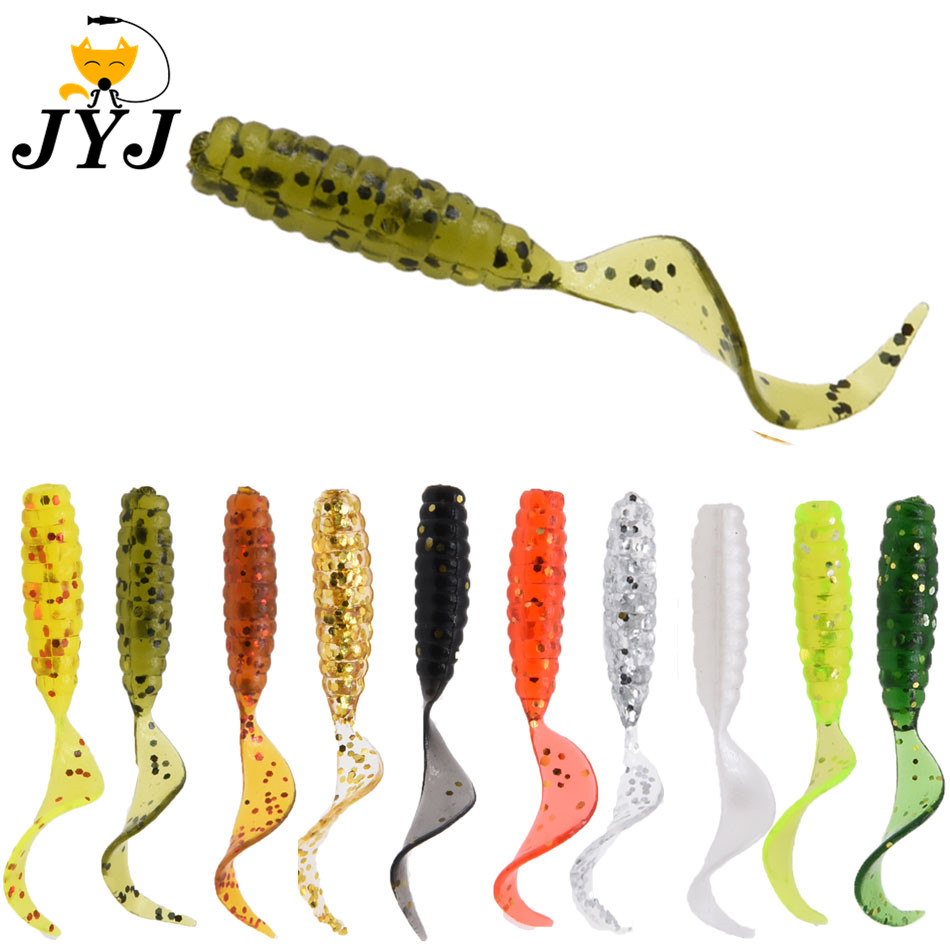 Fishing Lure Soft Plastic - 20 또는 30 조각 낚시 태클을위한
