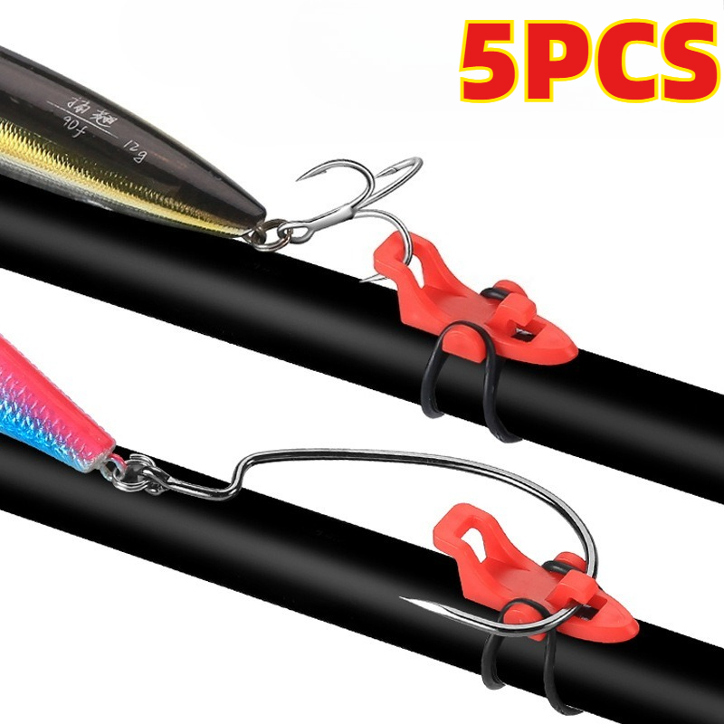 Fishing Lure Jig - 5개 낚싯대 훅 키퍼 루어 미끼