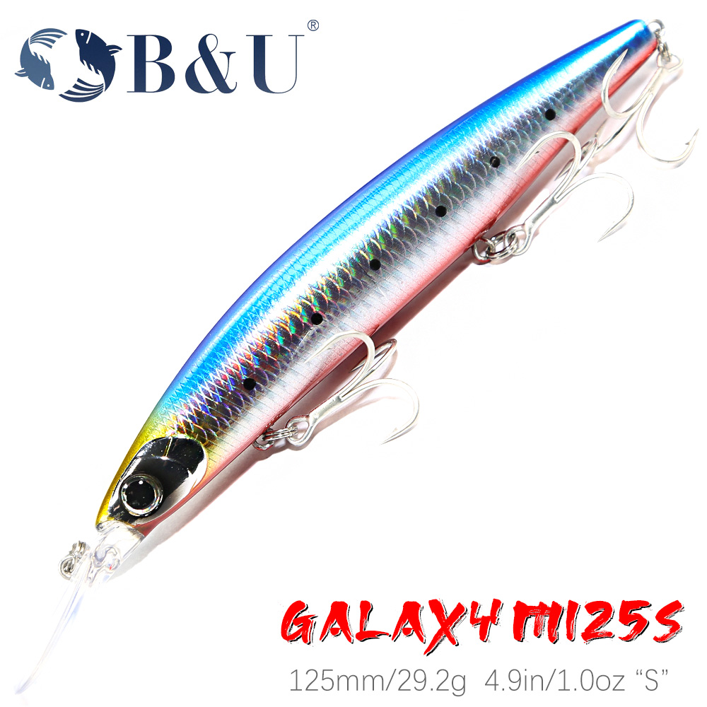 Fishing Lure Jerkbait - B & U 싱킹 미노우 바다