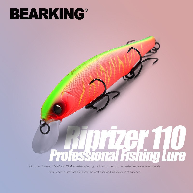 BEARKING 최고의 가격 Riprizer 110 저 - Fishing Lure Jerkbait 리뷰 및 가격
