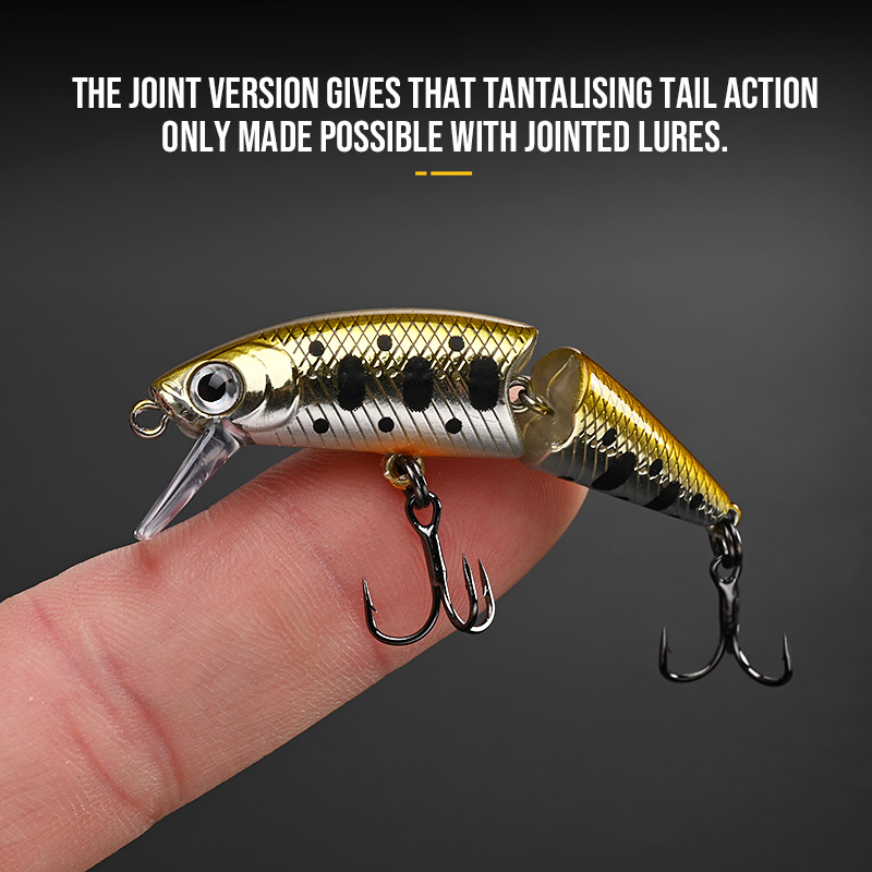 BLUX 박사. 미노우 조인트 50S Swimbait  - Fishing Lure Spinnerbait 리뷰 및 가격