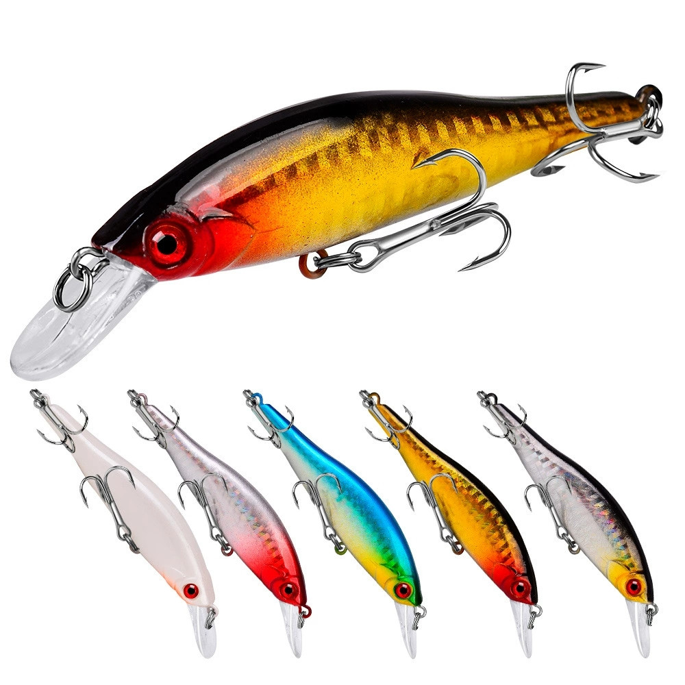 5가지 색상의 오징어 모양 바다 미노우 낚시 루어, 딥 - Fishing Lure Jerkbait 리뷰 및 가격