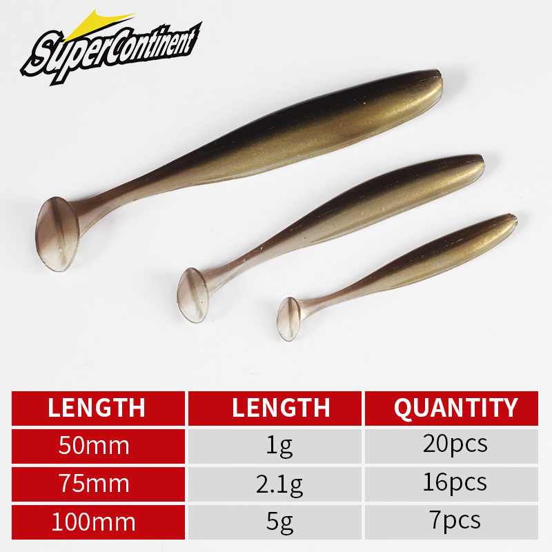 2020 새로운 슈퍼 대륙 소프트 미끼 미끼 낚시 미끼 - Fishing Lure Soft Plastic 리뷰 및 가격