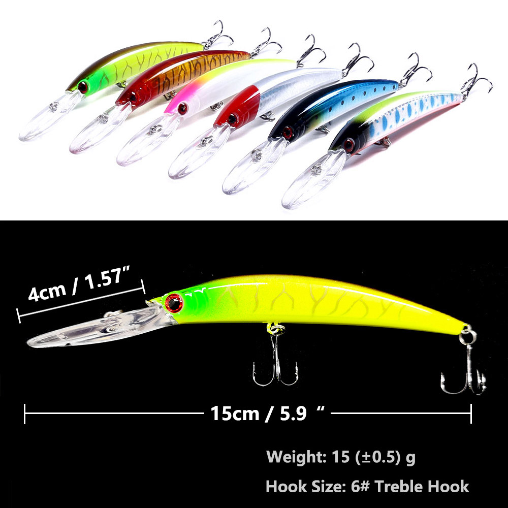 1PCS 15cm 15g 딥 다이빙 저크베이트 인공 하 - Fishing Lure Jerkbait 리뷰 및 가격