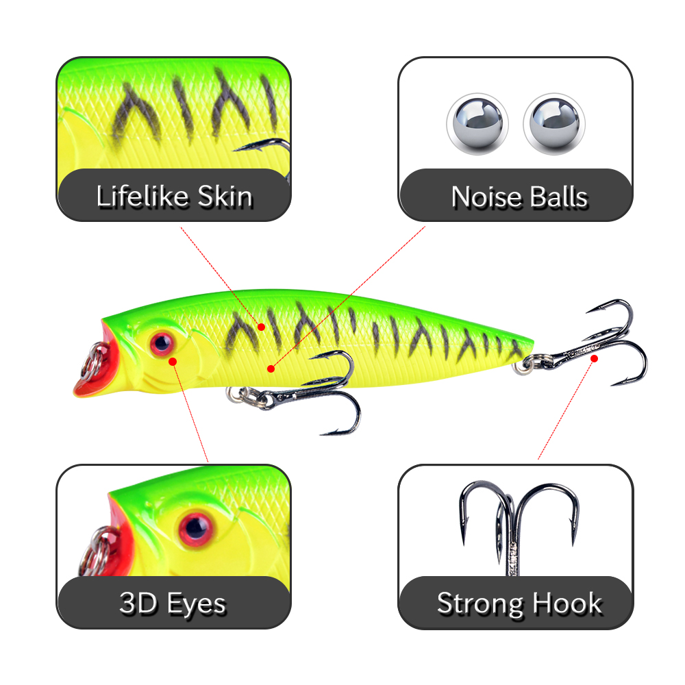 1pcs 낚시 미끼 고품질 9.2cm/11.5g 탑 워 - Fishing Lure Topwater 리뷰 및 가격
