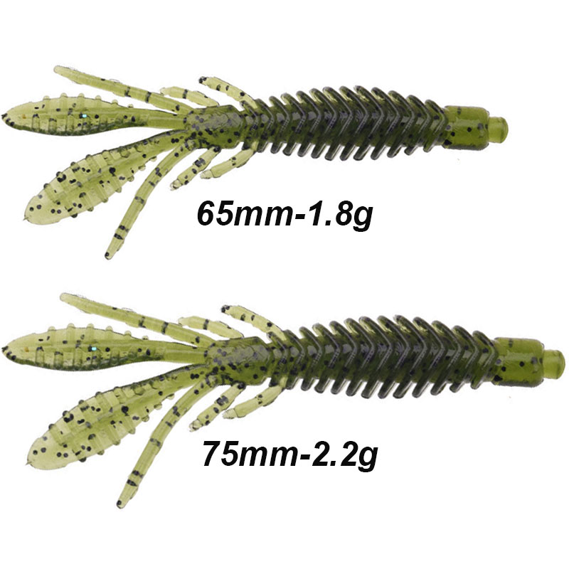 WESTBASS 5PCS 소프트 유충 미끼 1.8g-2 - Fishing Lure Soft Plastic 리뷰 및 가격